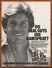 1984 Consort Hair Spray Vintage  Print Ad/Poster 80s Man Cave Bar Art Decor