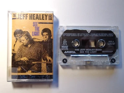 The Jeff Healey Band – See The Light Cassette Tape 1988 Blues Pop Rock Music - Image 1 of 3