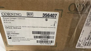 Corning 356407 Clear Collagen I Cellware Multiwell and Assay Plate, left 45 Well - Picture 1 of 2