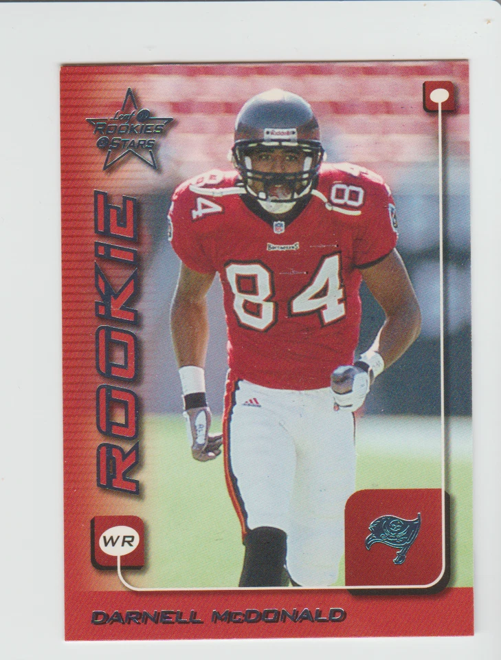 1999 Leaf Rookies & Stars #296 Darnell McDonald RC, Kansas State Wildcats legend - Image 1 of 1