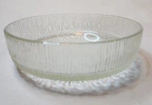 Indiana Glas Klar Kristall Eis Müsli Salat Beere Servierschale Vintage  - Bild 1 von 6