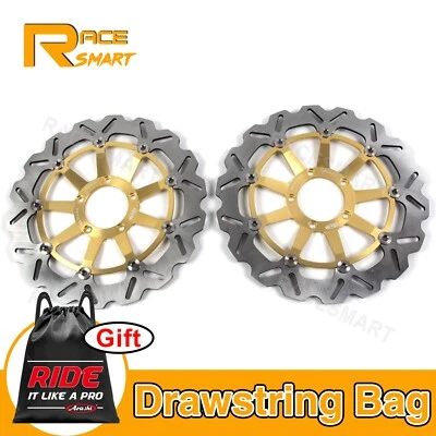 Rotores de disco de freno delanteros para Ducati 848 2008 2009 2010 848 EVO 2011 2012 2013 Foto 1 de 4