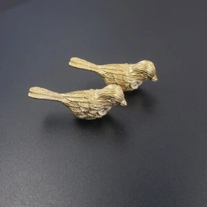 Solid Brass Bird Cabinet Knob Handles Drawer Pull Knobs Kitchen Pulls Knobs - Picture 1 of 8