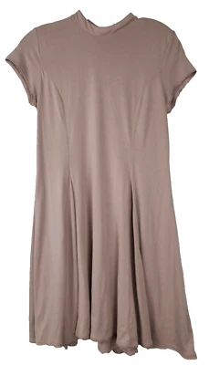 Silence + Noise UA Womens Dress Medium Peach Cutout Back Short Sleeve Cottage - Image 1 of 4