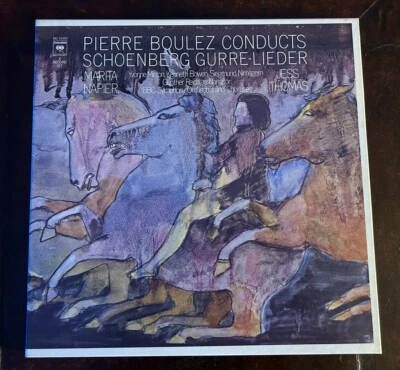 SCHOENBERG Gurre-Lieder - Napier, Thomas - PIERRE BOULEZ - COLUMBIA ST 2LP Foto 1 de 4