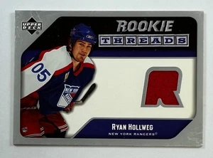 2006 Upper Deck #RT-RH Ryan Hollweg novato hilos tarjeta reliquia HRA4 - Imagen 1 de 2