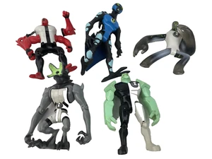 Lot of Ben 10's Alien Force Diamondhead,  Benwolf, Four Arms, Big Chill,Galvanic - Picture 1 of 11