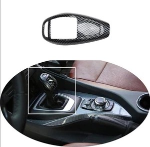 Ajuste para BMW 2010-2015 X1 E84 ABS fibra de carbono palanca de cambios palanca de cambios ajuste - Imagen 1 de 8