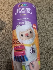 My First Sewing Kit for Beginner Ages 6+ | Premium Plush Llama | - Picture 1 of 4
