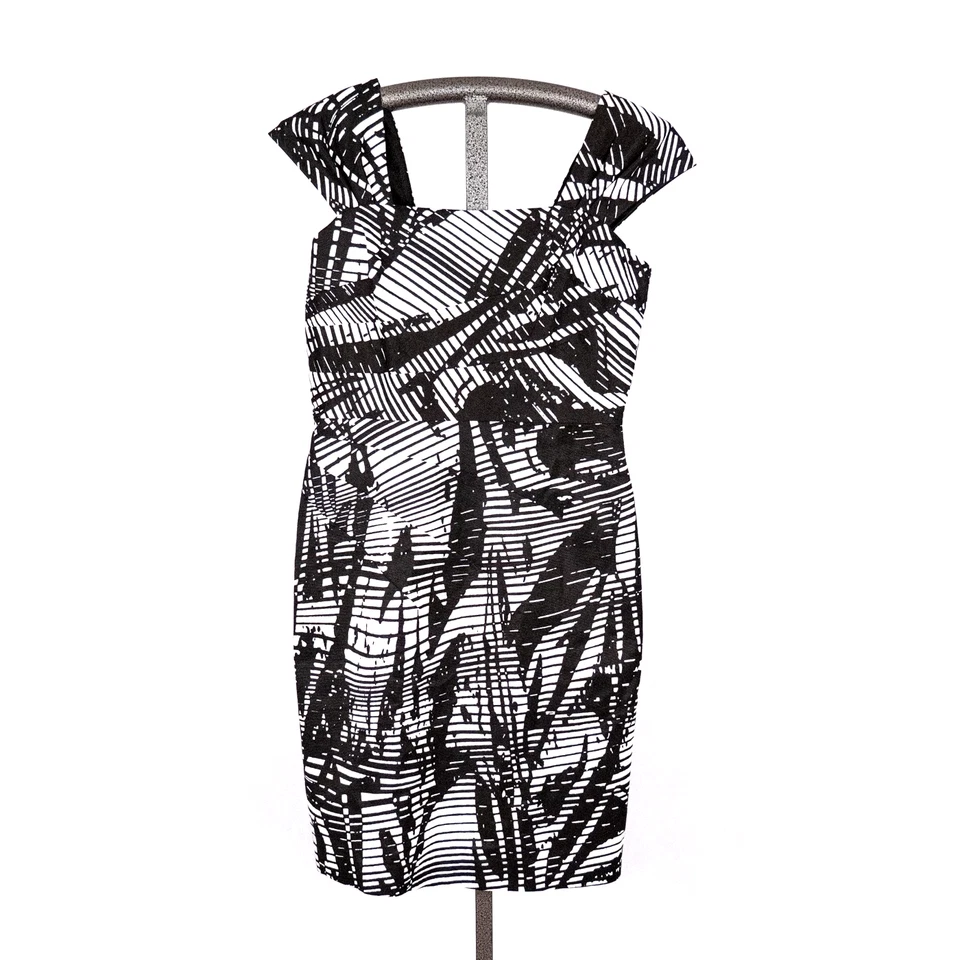 Vestido Vaina Clásico Teri Jon Rickie Freeman Talla 8 Cápsula Carrera Día a Noche Foto 1 de 4