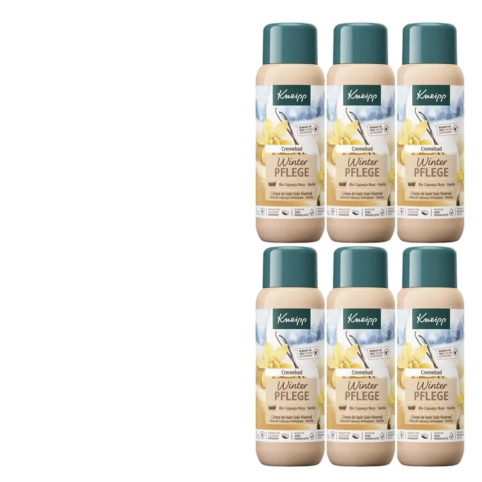 MEGA-SET | 6x Kneipp Cremebad Winterpflege | Toller Cupuacu Nuss & Vanille Duft - Bild 1 von 1