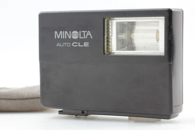 Tested【Ex5+++++ w/Case】Minolta Auto CLE CL TTL Electro Flash Strobe From Japan - Image 1 of 4