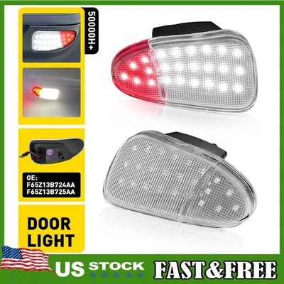 Luz LED de cortesía para puerta F65Z13B725AA para Ford F150 1997-2003 Ford F250 1997-1999 Foto 1 de 4