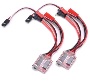 RC 20A Brushed ESC Electronic Speed Controller w/Brake for RC Car Boat Tank(2... - Picture 1 of 7