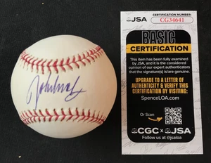 John Smoltz Signed Rawlings Ball JSA w/COA #29 MLB Pitcher Atlanta Braves HOF! - Picture 1 of 7
