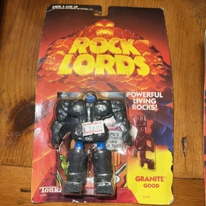 NEW Tonka Rock Lords Granite - Good Warrior 7500 c1986 - MOSC - HTF toy - Picture 1 of 13