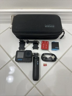 GoPro HERO10 Action Camera Bundle/Accessories - Black - Image 1 of 4