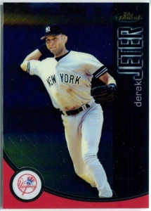 DEREK JETER 2001 Topps Finest #100 Yankees /1999 - Picture 1 of 2