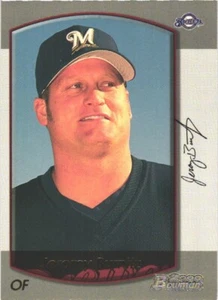 2000 Bowman #87 Jeromy Burnitz Milwaukee Brewers - Picture 1 of 2