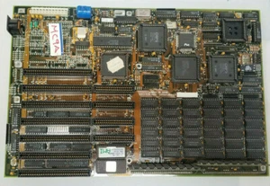 CHIPS Motherboard, Intel 80386 SX 16MHz CPU and 6Mb RAM DOS Retro gaming #MC9A - Picture 1 of 10