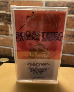 CASSETTE T SODA STEREO NEW SEALED RARE Caifanes Cafe Tacuba Cerati Bunbury OOP - Picture 1 of 3