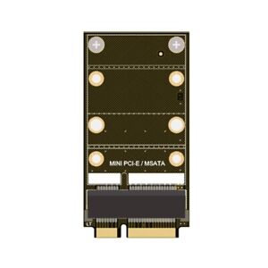 2 in 1 Combine PCI-E & mSATA SSD Adapter Converter