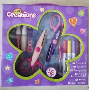 Découp'Kit de CRAYOLA. Crayola - Loisir Créatif - Découpage - (Article neuf) - Imagen 1 de 3