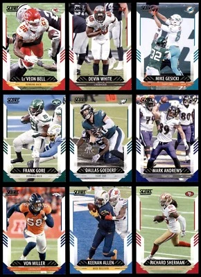 2021 Panini Score Football Complete Your Set #1-400! You Pick! - Image 1 of 2