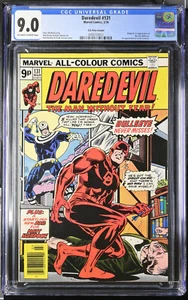 DAREDEVIL #131 CGC 9.0 OWW UK VARANT ORIGIN 1ST APP THE NEW BULLSEYE #4488769003 - Bild 1 von 2