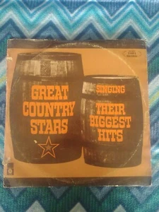 Greatest Country Stars Signing Their Biggest Hits 4 LPs 1973 - Picture 1 of 2