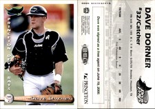 Dave Dorner 2000 Grandstand Princeton Devil Rays #NNO Card *AutographDen*