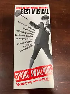 Spring Awakening Original Broadway Post Tony Awards Werbeflyer Gallagher Jr. Groff - Bild 1 von 3