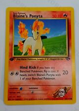 Pokémon Gym Challenge 1st Edition 64/132 "Blaine's Ponyta" NMint-Mint