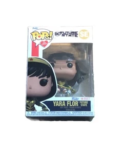 Funko Pops Yara Flor Future State! Con Scopo Ufficiale DC Vinyl Figure Rivet - Foto 1 di 5