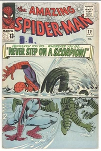 AMAZING SPIDER-MAN 29 EN MUY BUEN ESTADO/4,0 - ¡Genial cubierta temprana de Scorpion! - Imagen 1 de 2