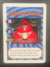 SCOOBY EXPANDABLE CARD GAME ULTRA RARE WHITE BORDER "FORTUNE TELLER" DEMO CARD 