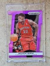 2013-14 Panini Prizm Prizms Purple Die Cut Rudy Gay /49