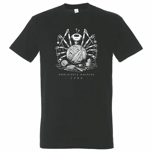 T-shirt embroidery machine stick macchina ki nuova 2084 futuro plotter amore plot - Foto 1 di 1
