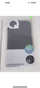 XQISIT Flap Cover Abour For Galaxy S7 - Picture 1 of 1