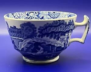 Antigua taza ""italiana"" azul Copeland Spode | Inglaterra - Imagen 1 de 6