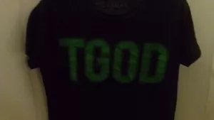 Wiz Khalifa TGOD Womens LARGE Fitted Tour Concert T Shirts Taylor Gang NEW - Picture 1 of 3