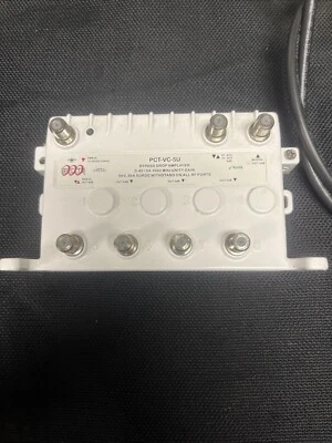 RF  BYPASS  DROP  AMPLIFIER  UNITY  GAIN CATV  AMP  PCT-VC-5U Surge Withstand  - Image 1 of 4