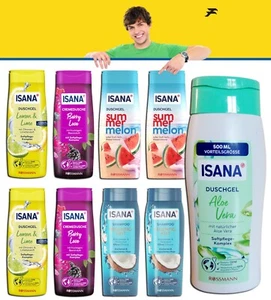 9er Set ISANA: Duschgel, Cremedusche, Shampoo - Bild 1 von 1