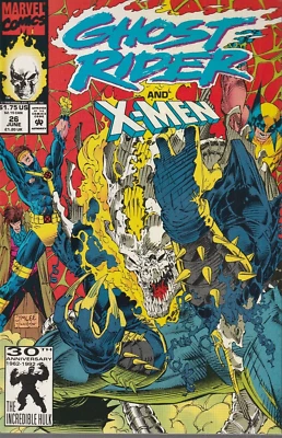 Ghost Rider Vol 2 # 26 Cover A NM Marvel 1992 [V3] - Image 1 of 3