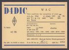 D4dic Mark Beelitz Berlin Germany Qsl Ham Radio Postcard 1938