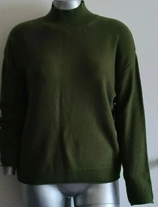NWT Woman VLRSY KNIT MOCK NECK PULLOVER SWEATER Size XL Oversized Long Sleeve - Picture 1 of 12