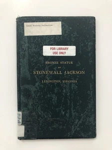 Bronze Statue of Gen. Thomas J. (Stonewall) Jackson, at Lexington (1891, HC) - Picture 1 of 13
