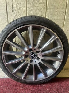 MERCEDES AMG WHEEL WITH TIRE (RIM & TIRE) 19 Inch x 8.5 - Picture 1 of 5