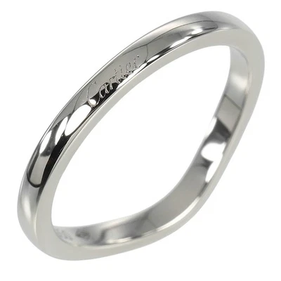 Anillo CARTIER Bailarina Curva Pt950Platino #5.4 (Talla EE. UU.) 3.3g Mujer Foto 1 de 4