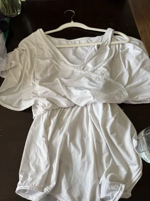 Disfraz de baile lírico blanco Weissman para mujer extra pequeño Foto 1 de 4